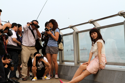 热烈祝贺2011年5月29日南山半岛城邦外拍活动取得圆满成功——深圳摄影培训学校